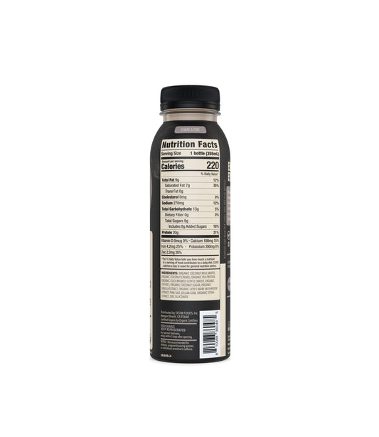 20g Cold Brew Latte Protein Shake