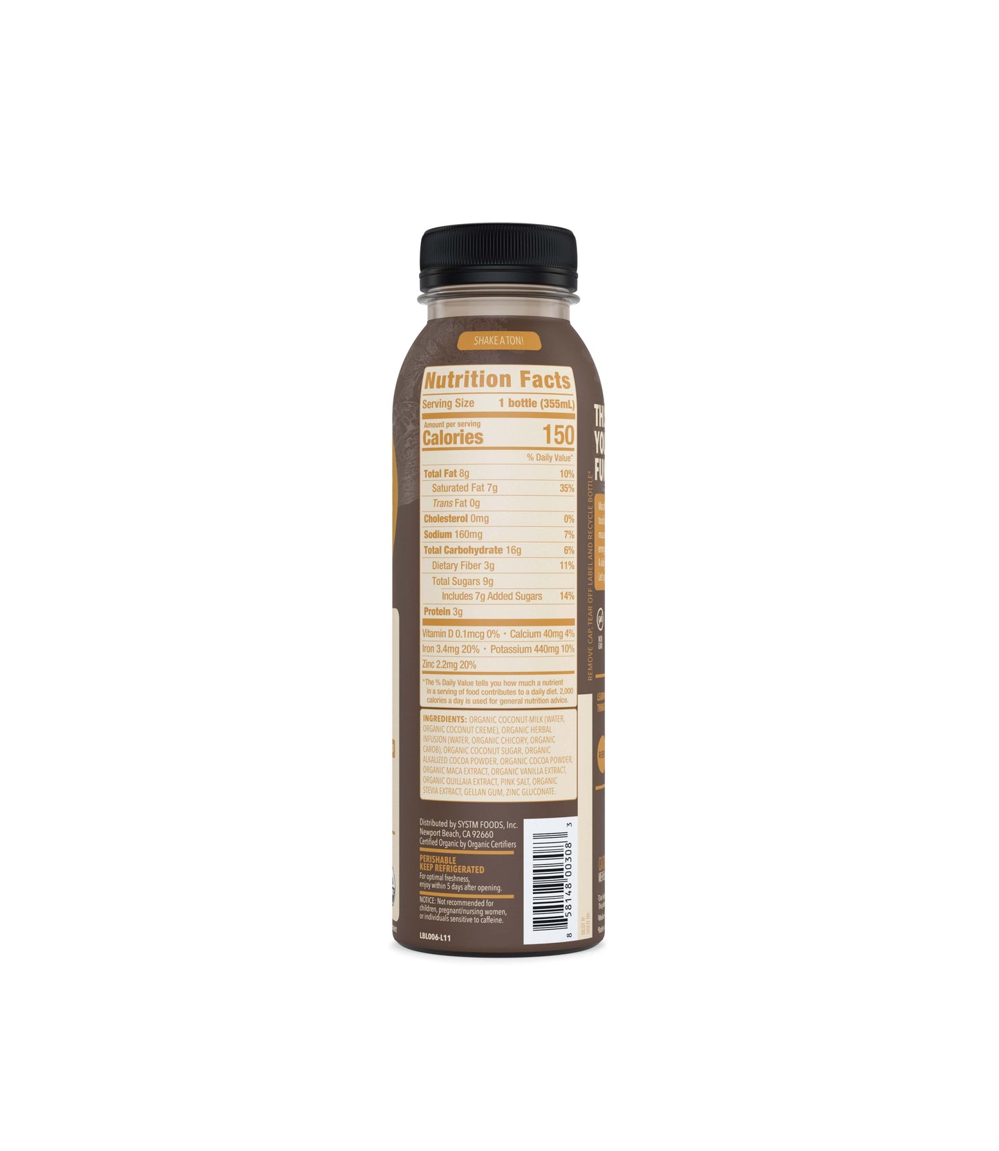 Maca Mocha Plant Based Shake