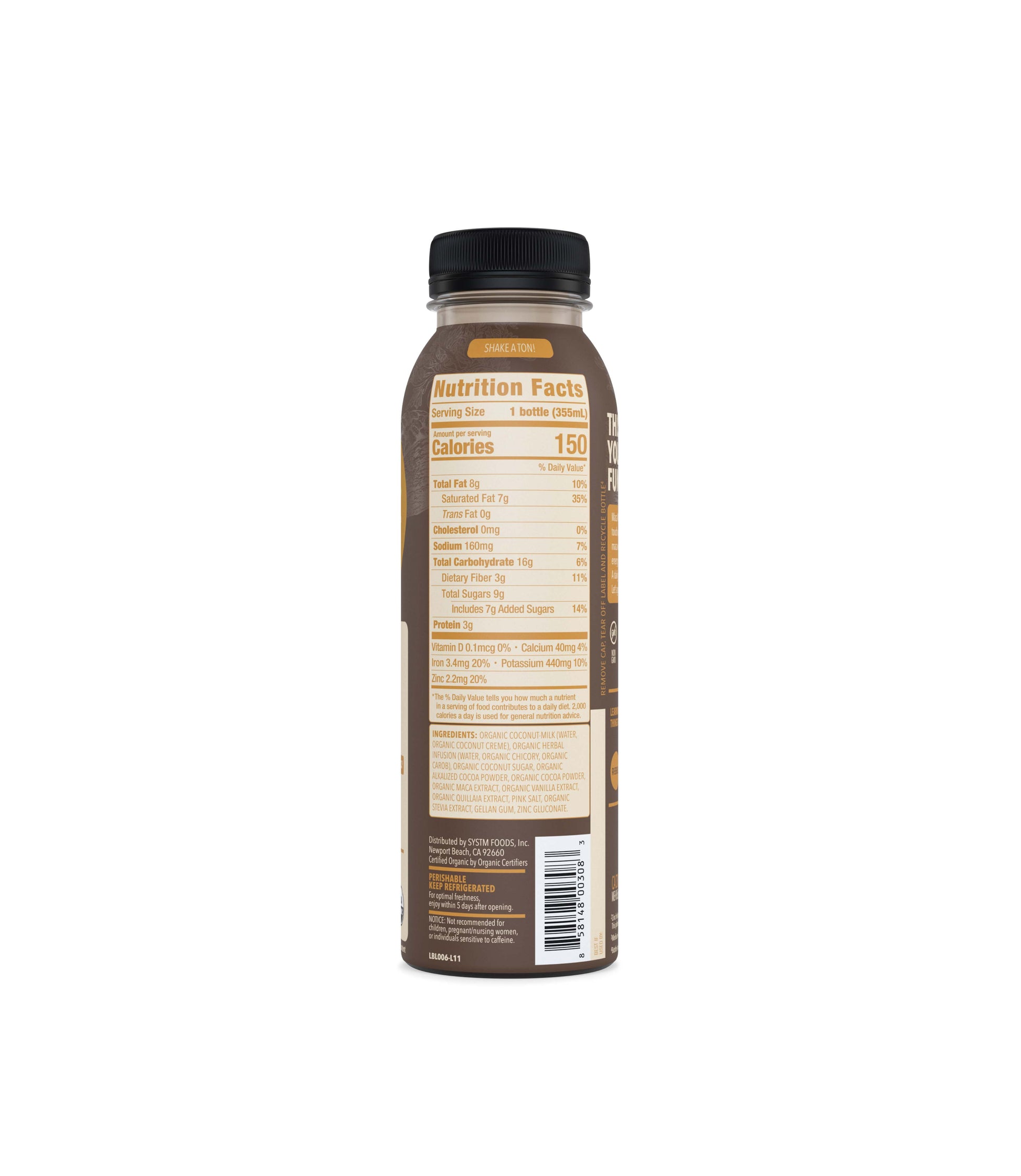 Maca Mocha Plant Based Shake