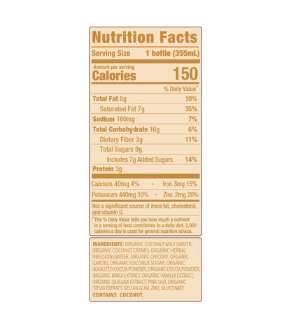 Maca Mocha Plant Based Shake