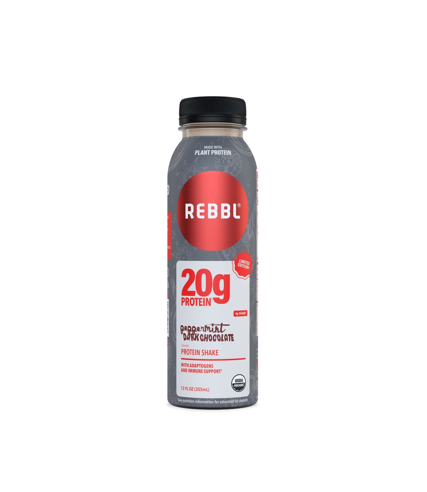 20g Peppermint Dark Chocolate Protein Shake