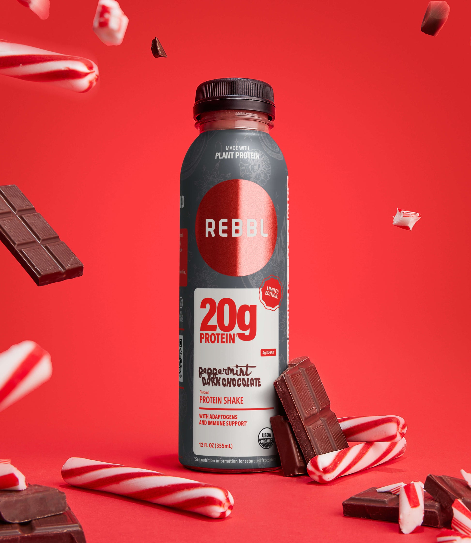 20g Peppermint Dark Chocolate Protein Shake