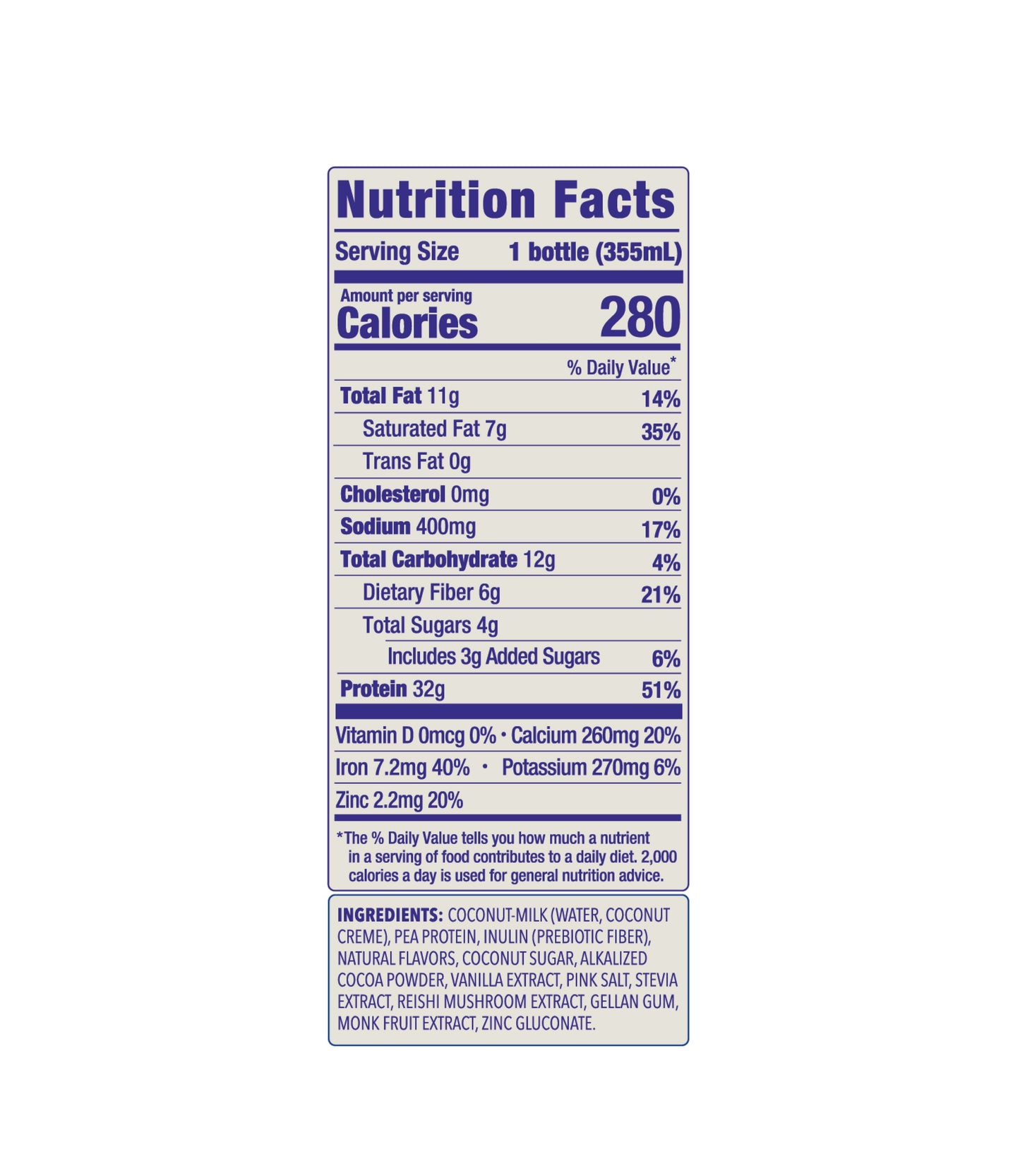 32g Cookies & Creme Protein Shake