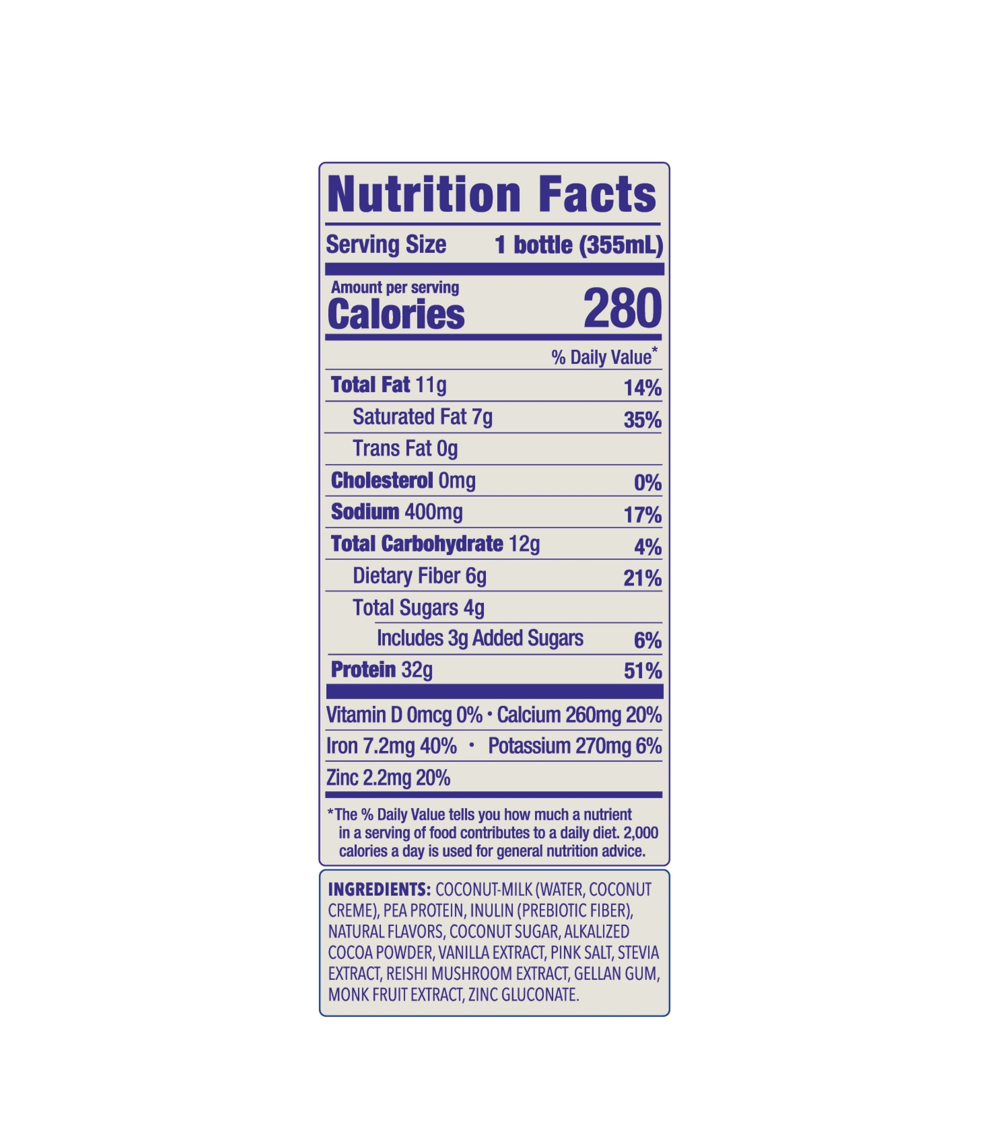 32g Cookies & Creme Protein Shake
