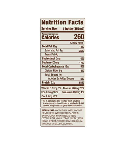32g Latte Protein Shake